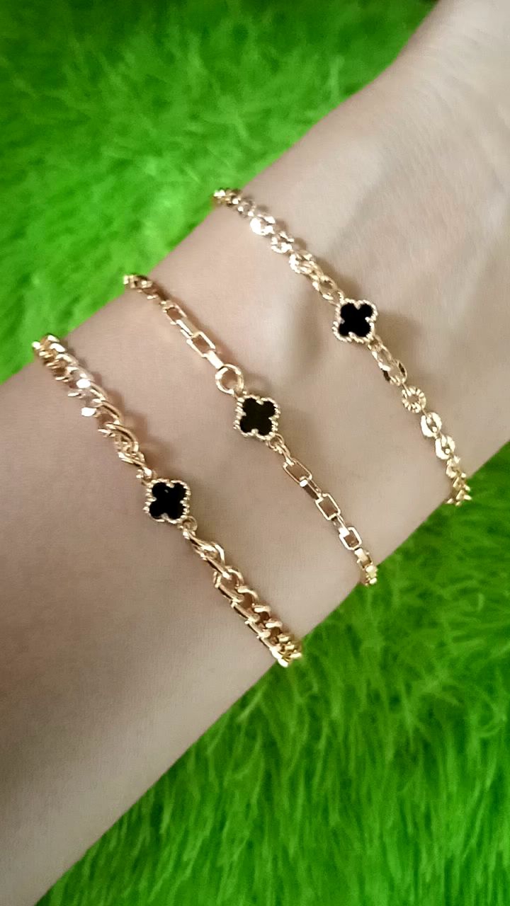 gelang rantai variasi vancleef 0 2 gram Semar nusantara