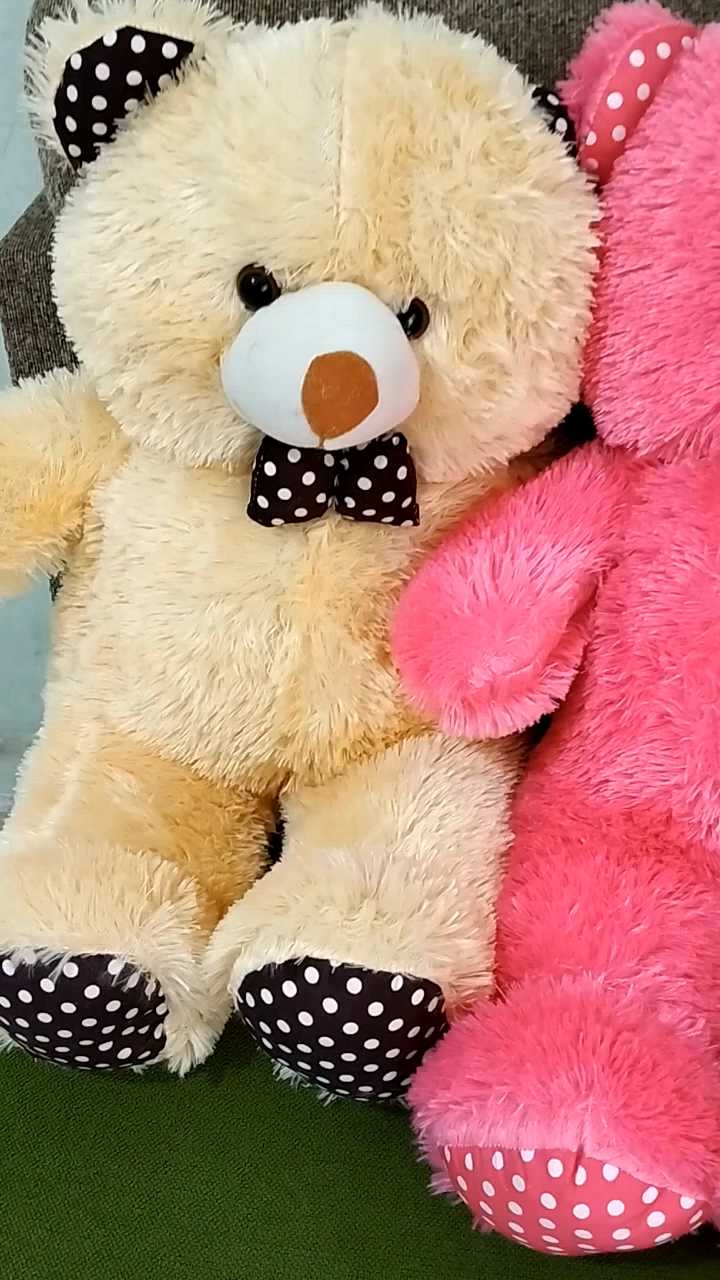 Boneka teddy bear jumbo 80cm isi 3pcs satu induk besar dan 2 anak lucu lucu