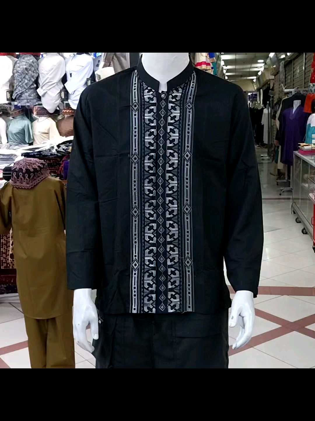 BAJU KOKO PRIA WARNA LENGAN PANJANGBAJU KOKO KATUNKOKO DEWASA(kode as 04)