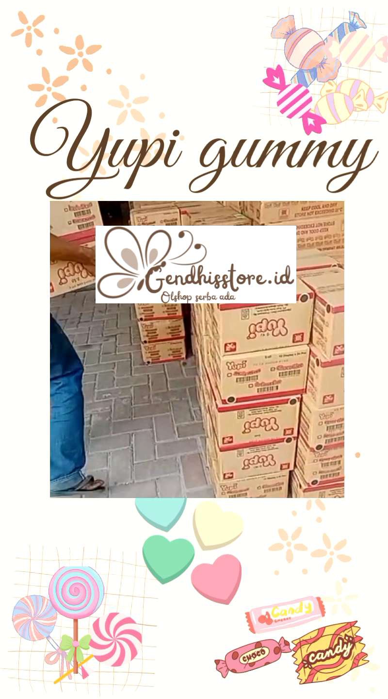 🌸GENDHISSTORE.ID🌸 YUPI HARGA TERMURAH✓ YUPI 500 ISI 24PCS/BOX✓ YUPI EXOTIC MANGO✓