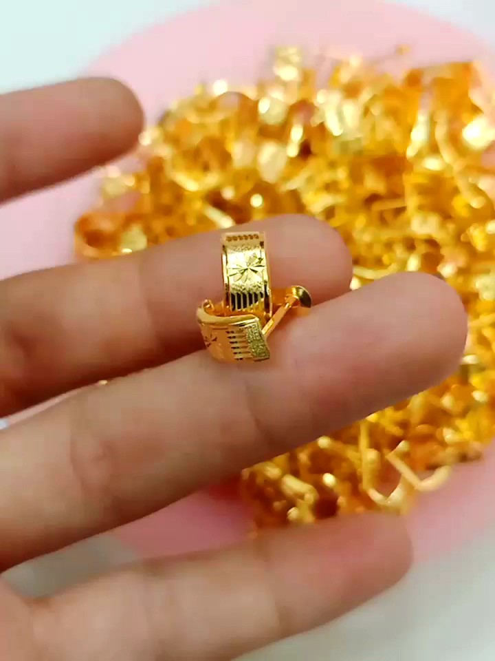 ANTING JEPIT DEWASA PERAK 925 LAPIS MAS