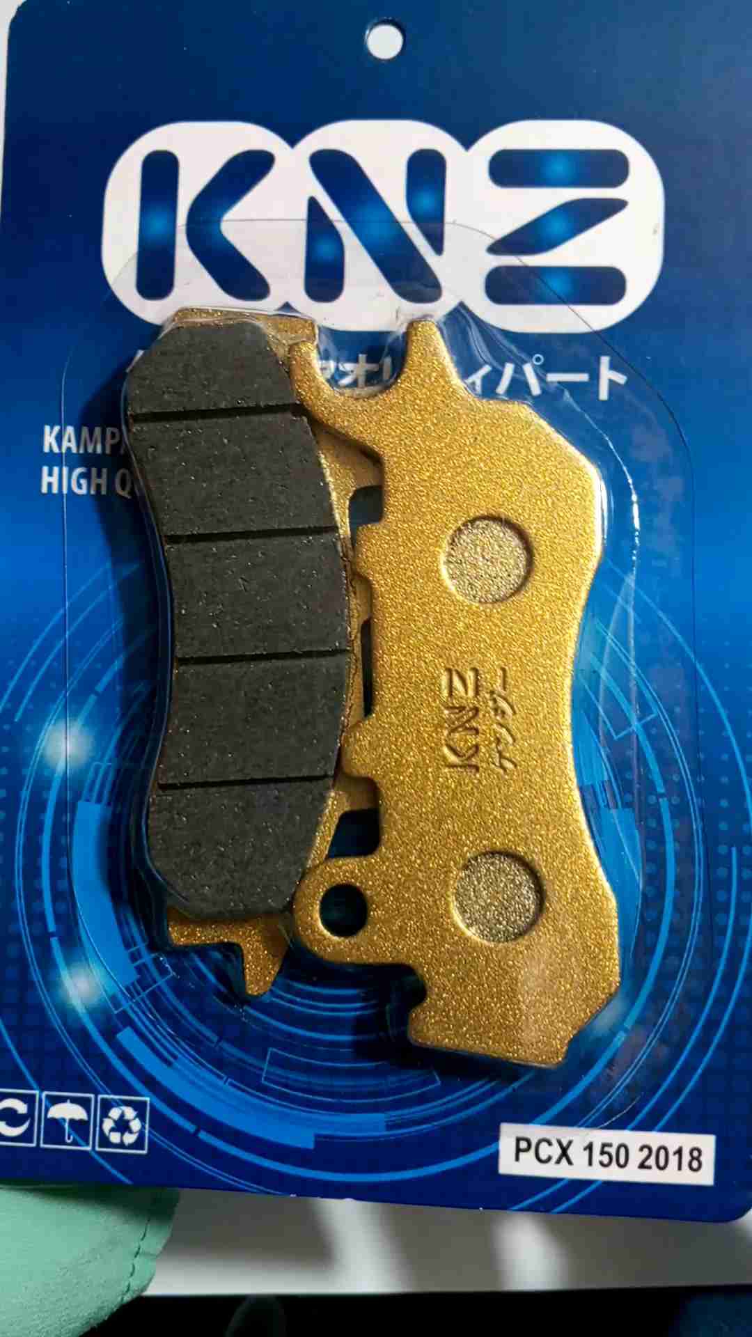 DISCPAD KAMPAS REM DEPAN PCX 150 NEW 2018 KNZ