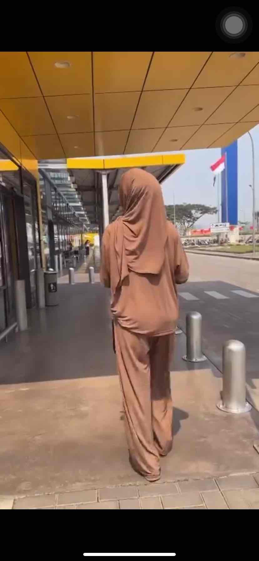Basic Nadine Oneset Jersey Premium Setelan Wanita Casual Ootd Set Hijab Style Model Terbaru Kekinian