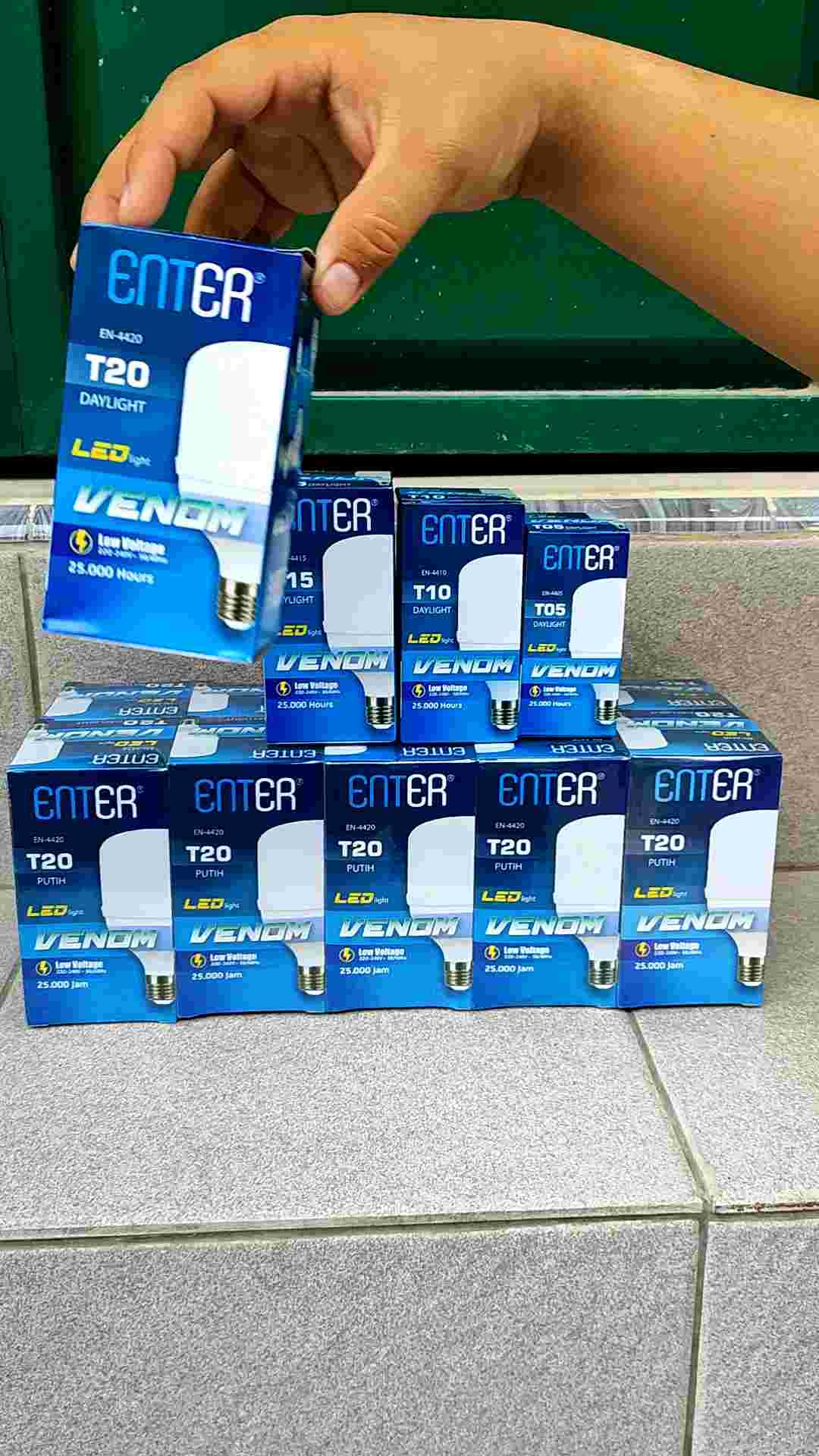 BOHLAM LED / LAMPU LED ENTER  PAKET 200 PCS