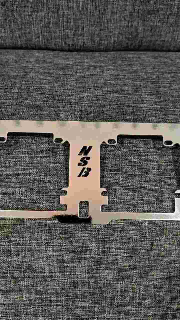 Breket Biled Chrome Dudukan Lampu Biled Projie 25Inch PCX 150 PCX 160