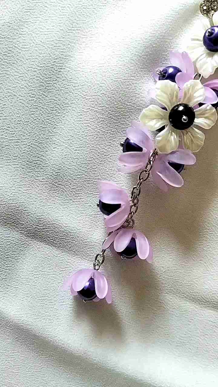Hijabnur1 - Bros Juntai Panjang - Peniti Dagu - Pin Hijab Handmade