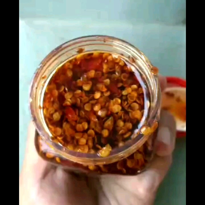 Chili Oil Ebi Asli Cabai Teja oleh Bakso Aci Jozz Halal 500 Gram