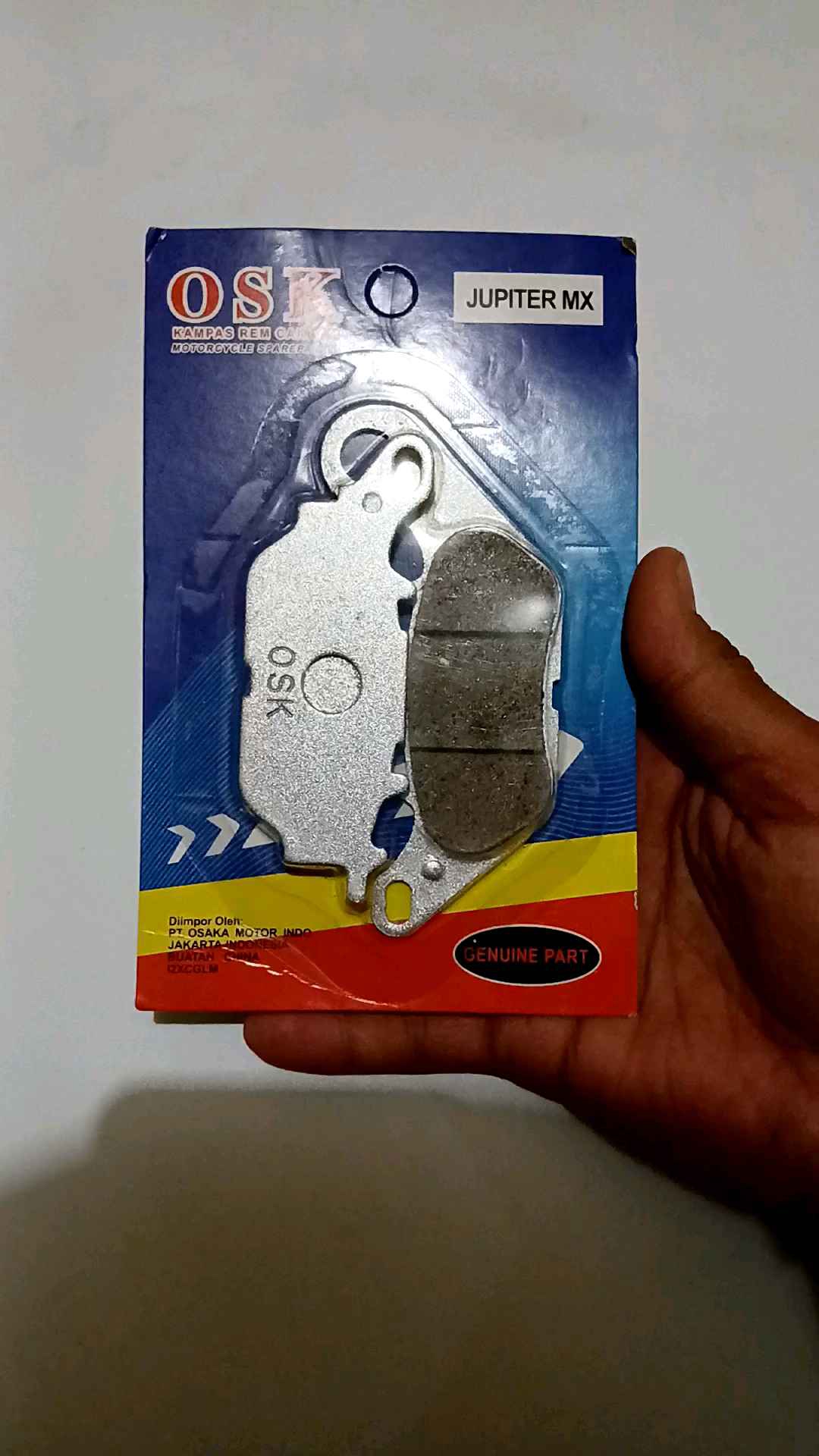 kampas rem depan mio discpad disped jupiter mx vixion xeon x ride osk