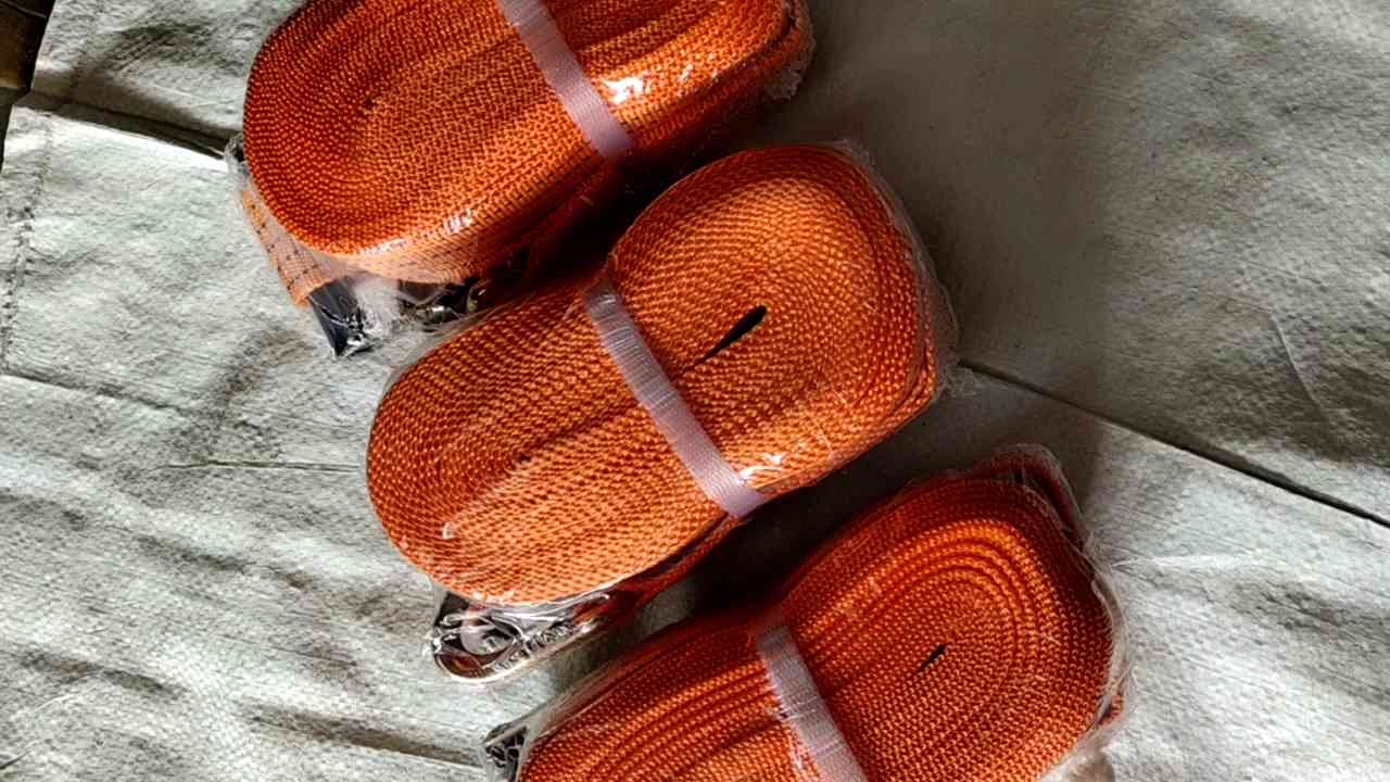 RACHET TIE DOWN 10 m - TALI TREK BELT - ALAT IKAT BARANG - RACHET BUCKLE SET 2" x 10 m MULTIPURPOSE