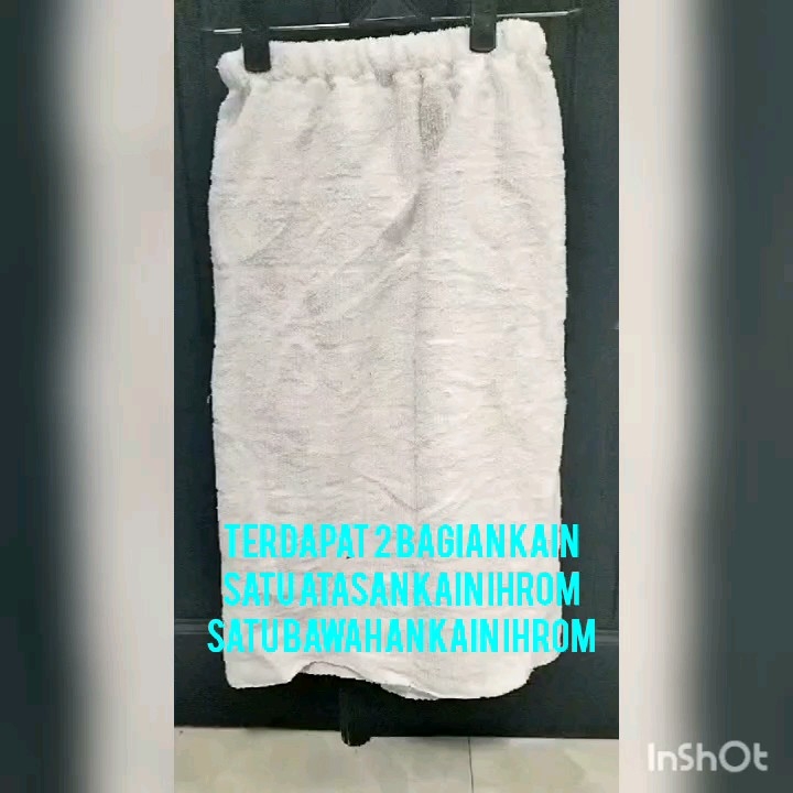 Kain baju ikhram instan anak tk faud/laki laki/manasik anak