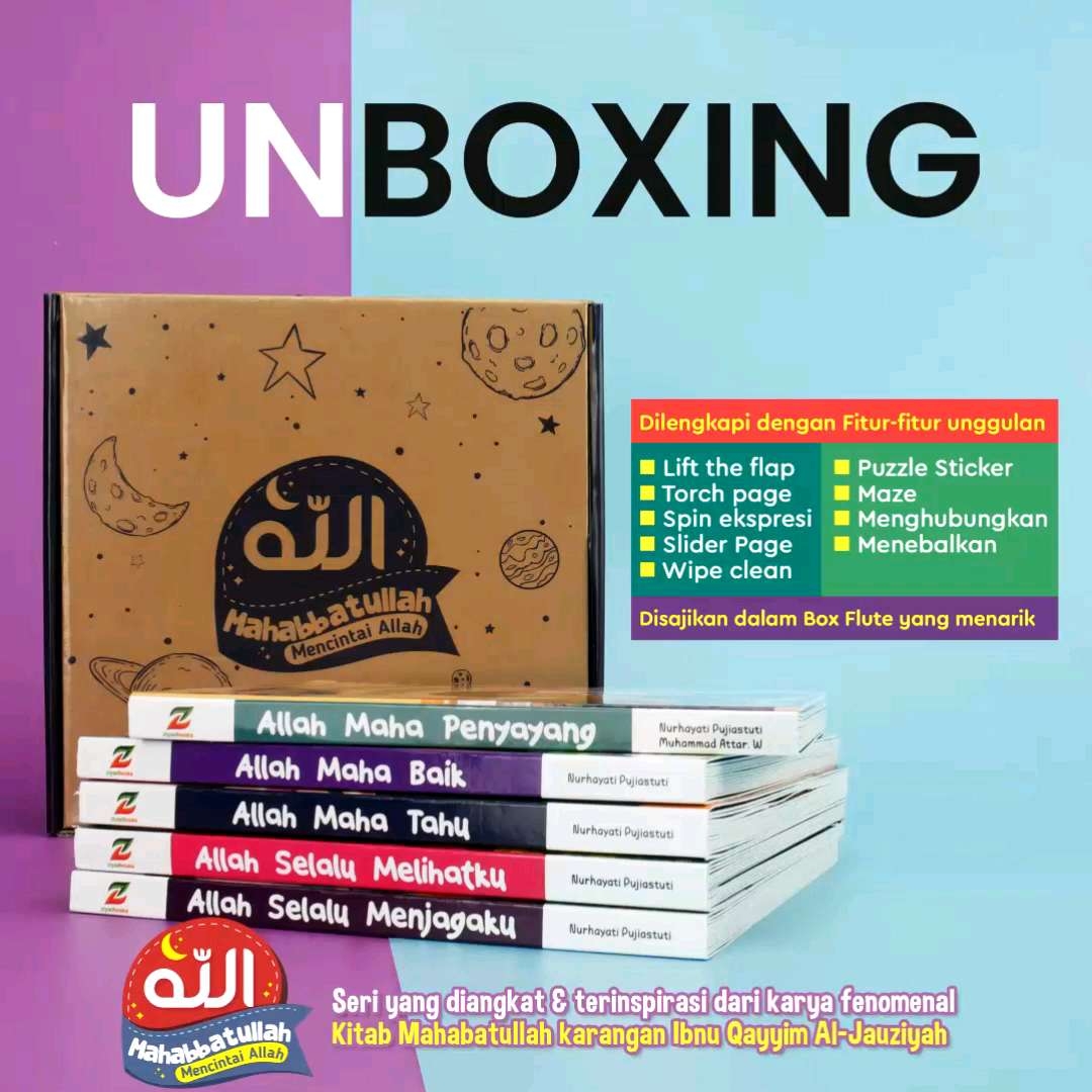 Mahabbatullah ( 5 Boardbok )