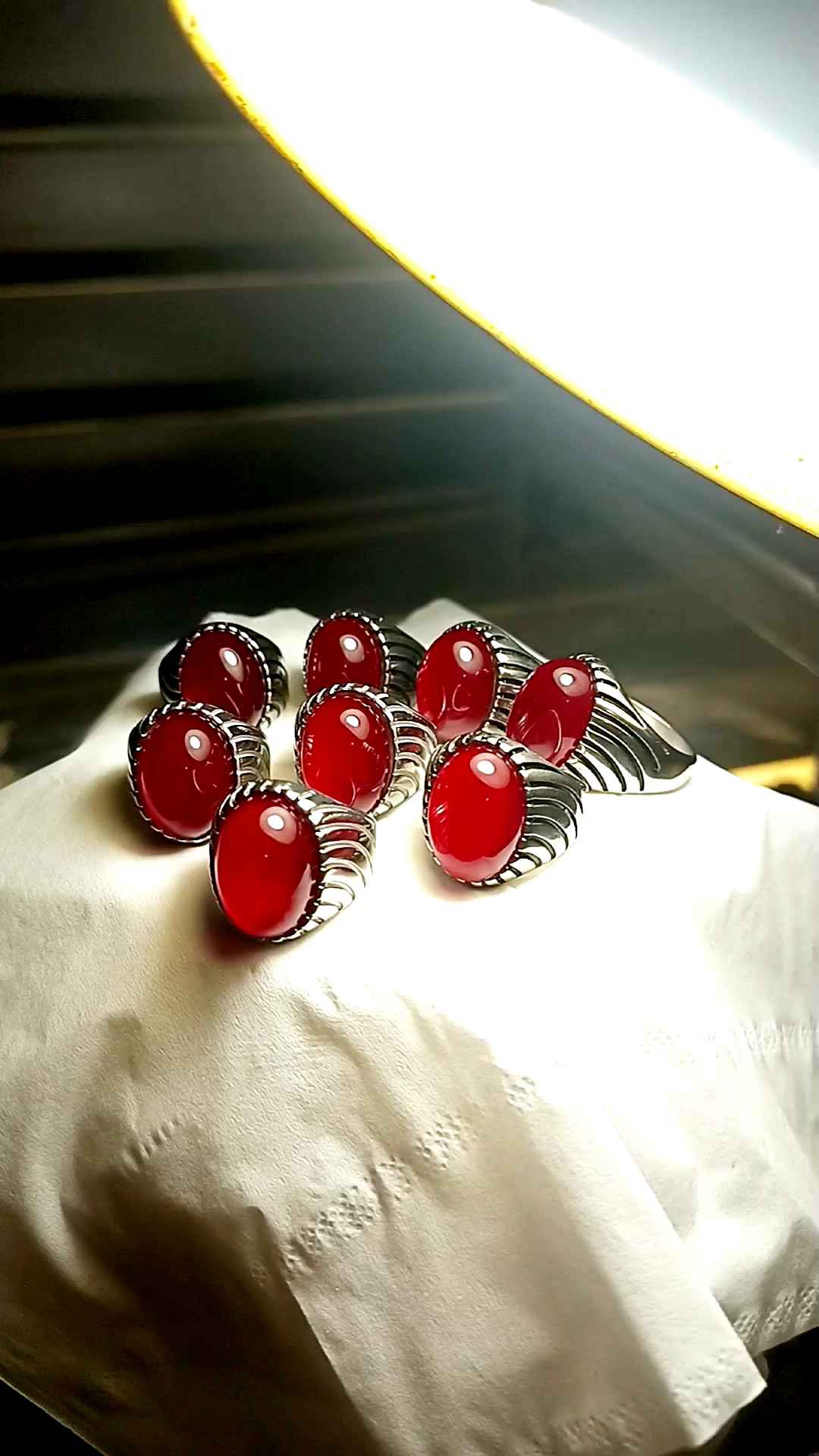 Cincin Batu Red Baron Pacitan (natural)