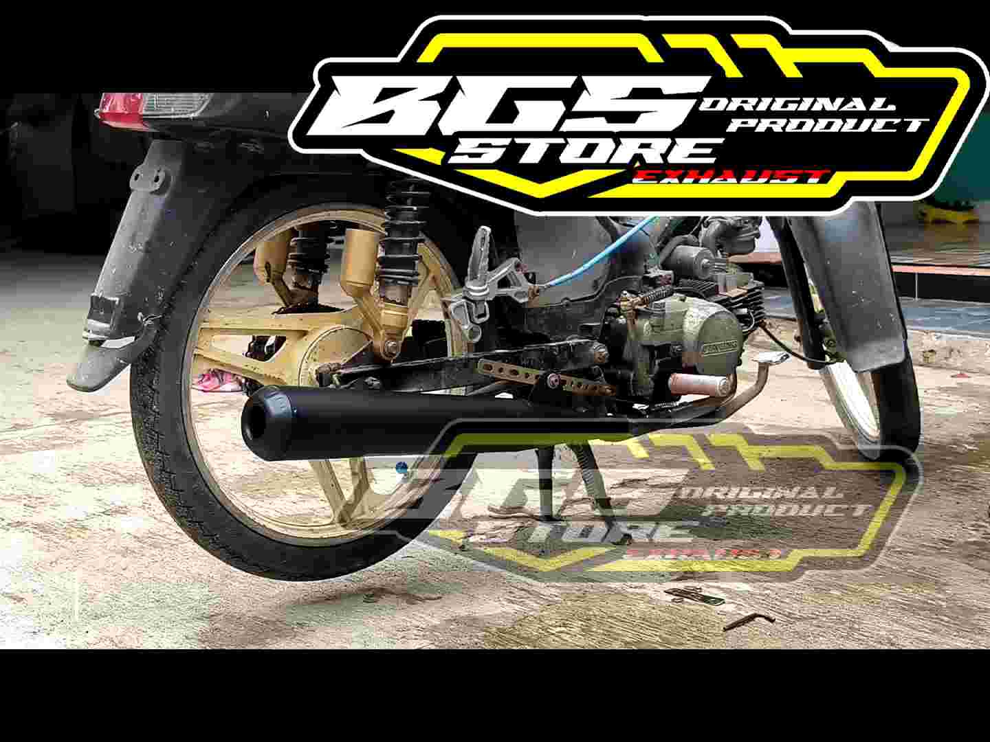 KNALPOT TSUKIGI STANDAR RACING ASTREA GRAND PRIMA STAR IMPRESSA LEGENDA NGEBAS ADEM