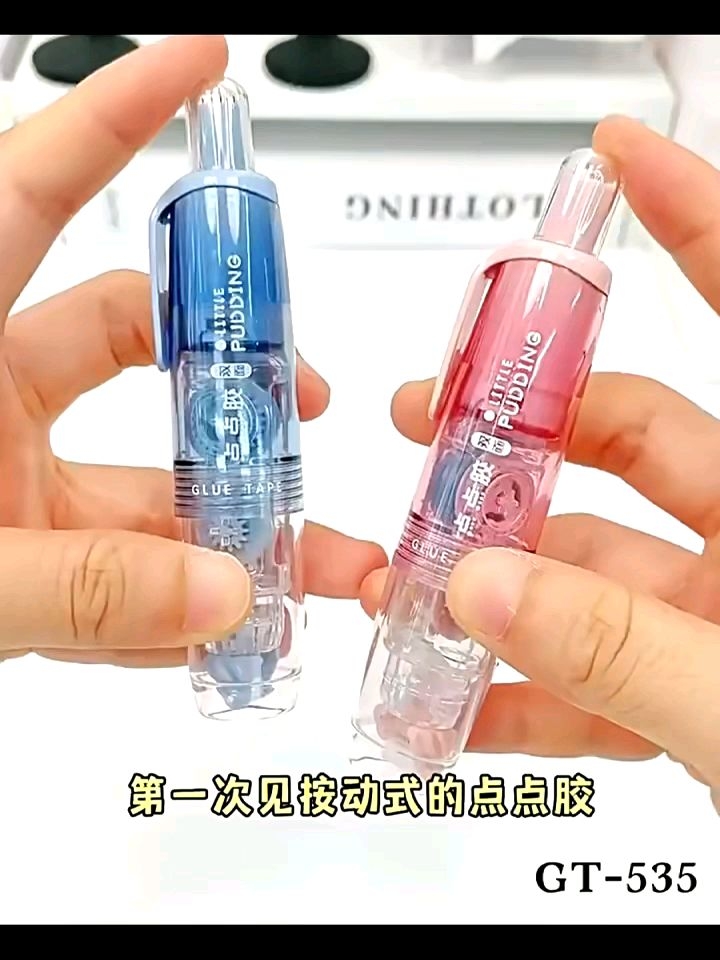 6meter Glue Tape Adhesived Double Sided Tape Lem Pita Roll Kering Lem Kertas