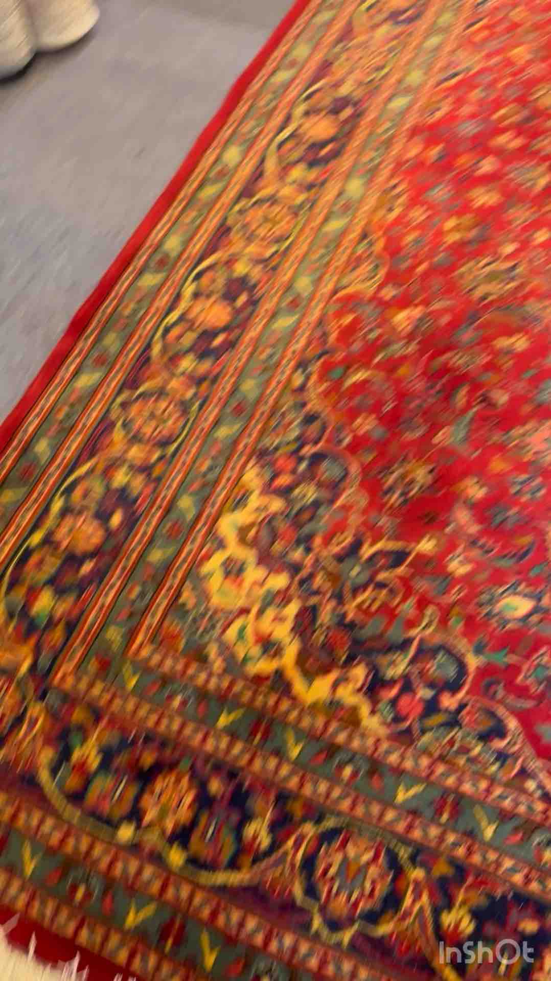 "Handmade Persian Kashan Carpet - Wool Pile Cotton Base Thick Double Knot 2x3 Meter Masterpiece"