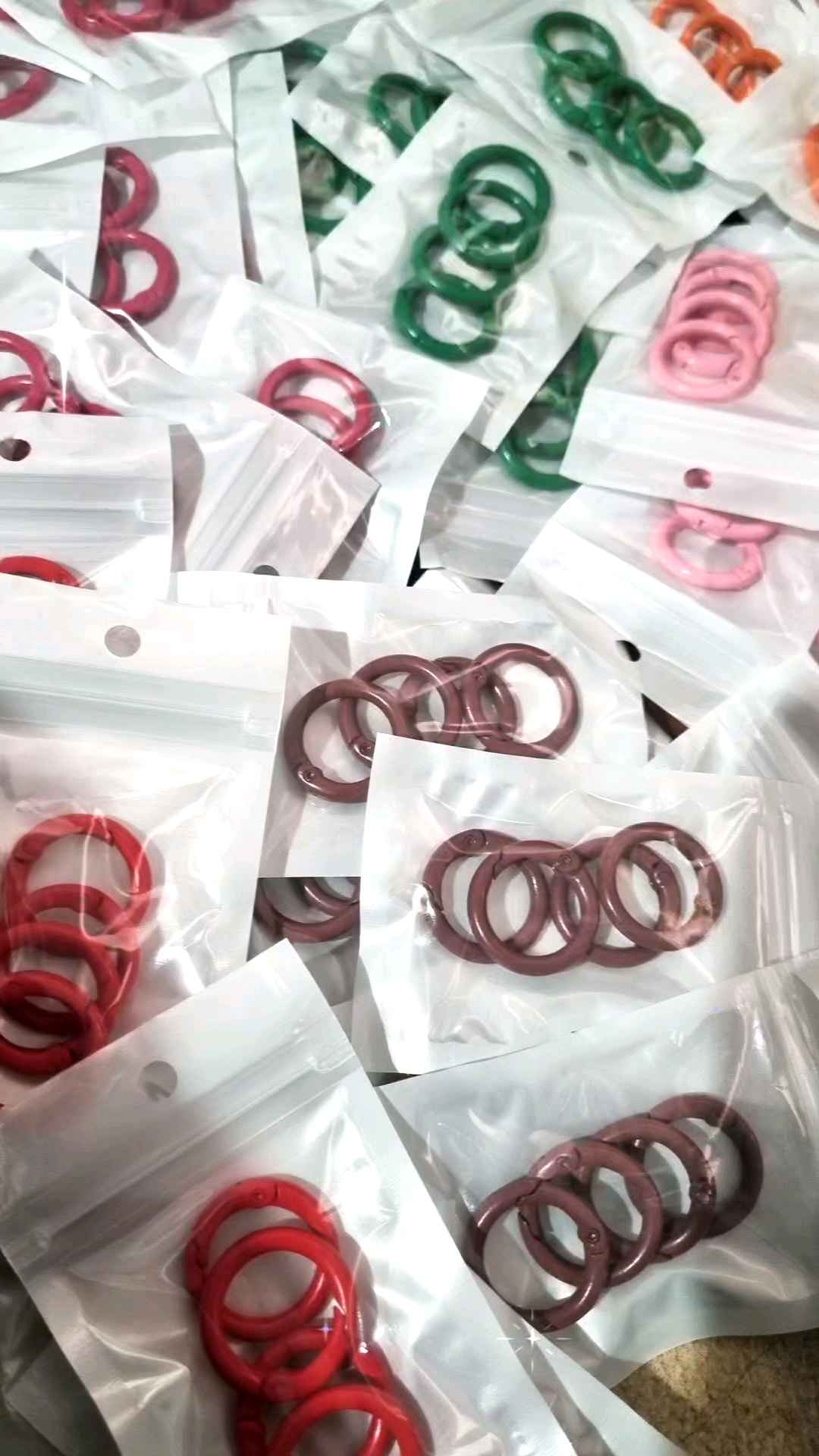 Ring gantungan kunci warna 24cm isi 4pcs