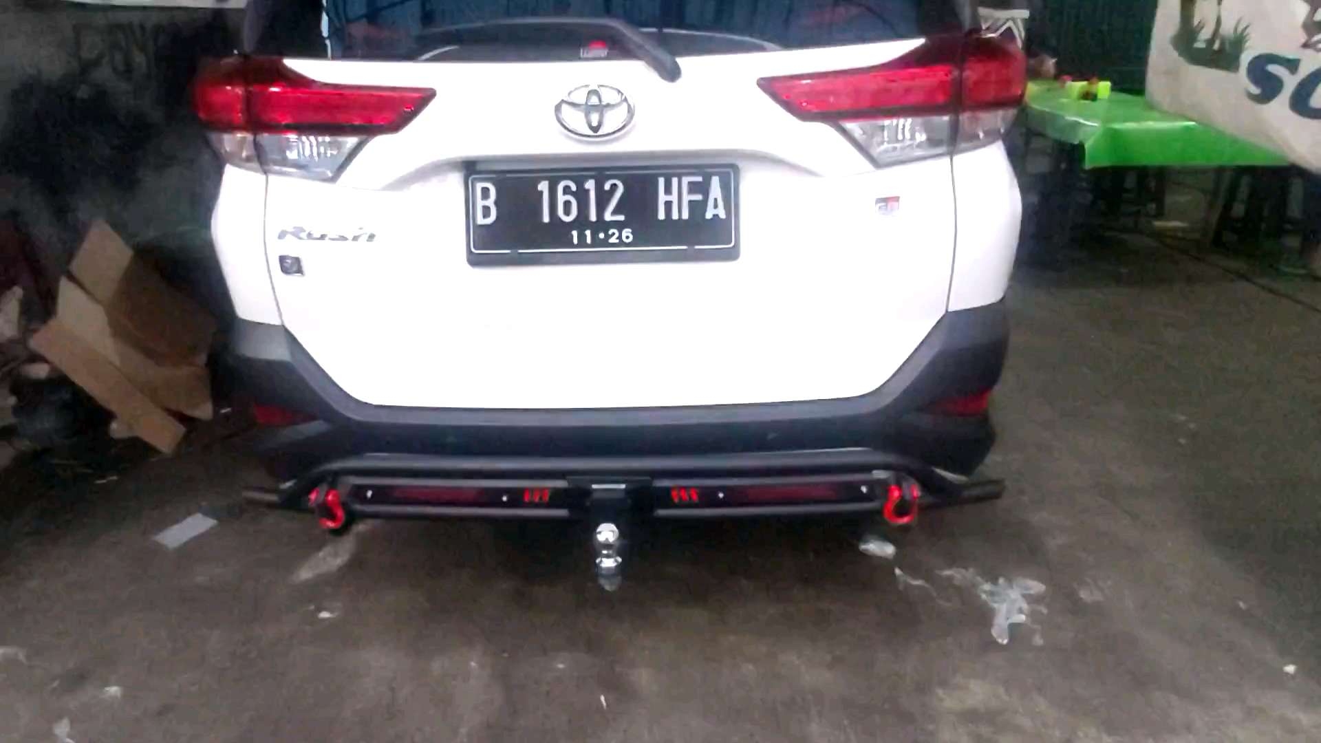 Towing Pengaman Belakang Toyota RUSH / Daihatsu Terios 2018 s/d 2024 Model Cobra