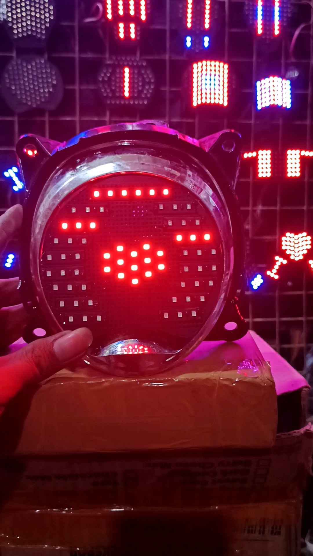 stoplam running Scoopy prestige love dengan 10 mode kedipan otomatis dan manual tahun 2019/2022