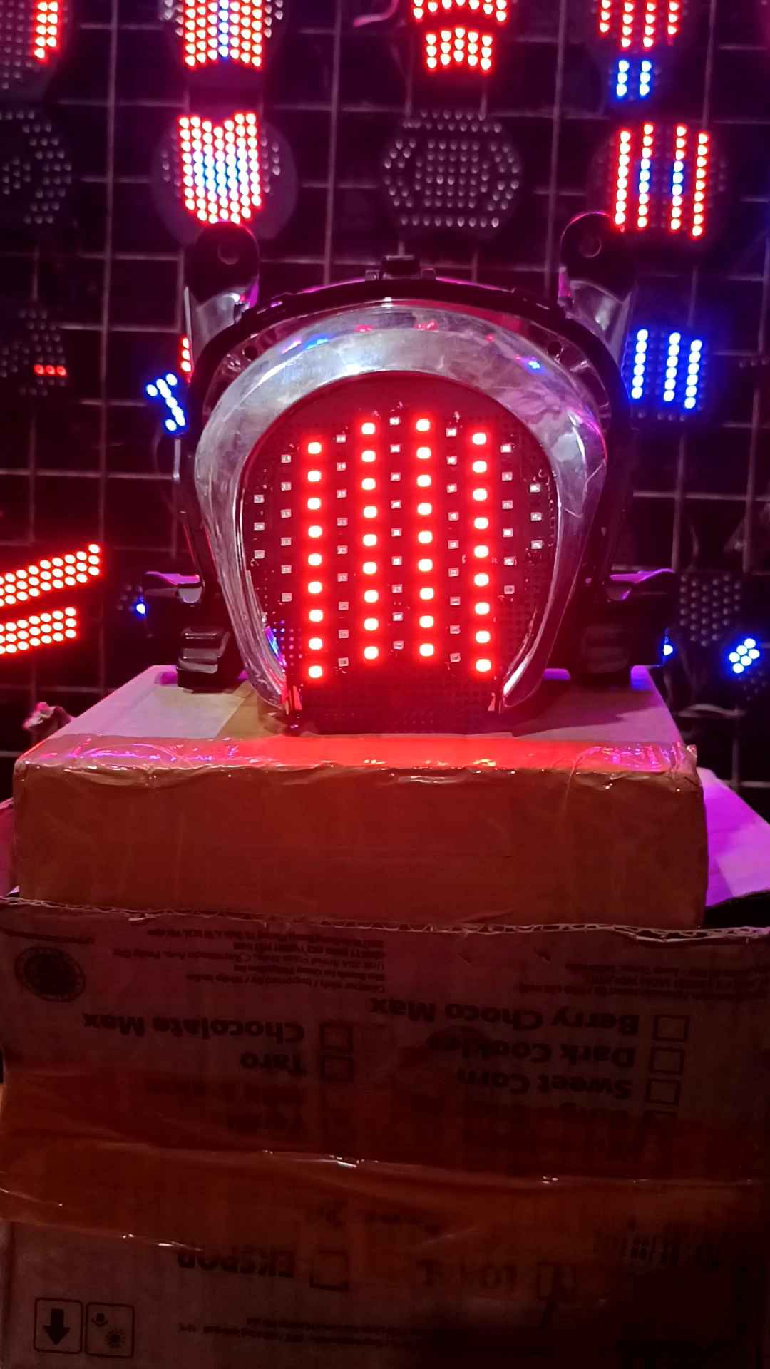 Stoplam Running Scoopy FI Donat 8 Mode Kedipan