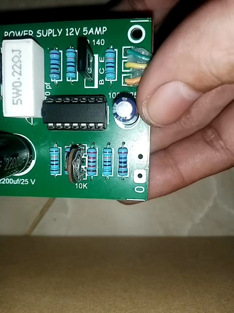 Modul Kit Power Suplai 12 volt 5 Ampere