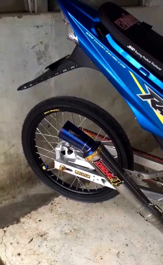 Daeng 4 Silincer Knalpot untuk Motor Vixion, Sonic, Jupiter, MX, Verza & Vario