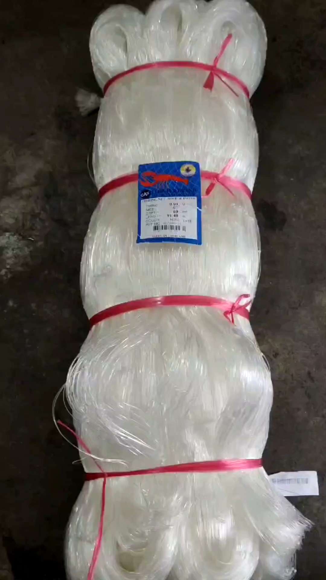 Jaring talang/jaring kakap 6inci 0.60mm 60md 91.40m tate