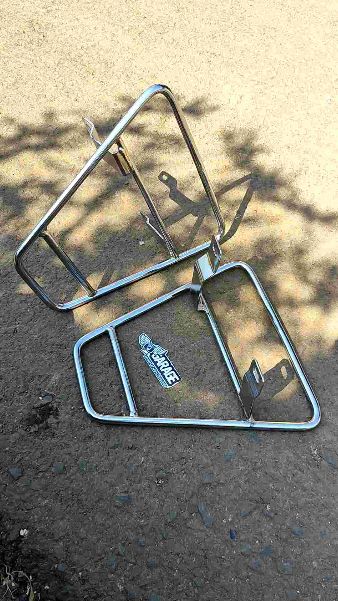 Side Bag honda astrea grand Bulus 1993 BAGUS Rak samping Impressa Behel samping legenda 1 Legenda 2 Jialing CROME