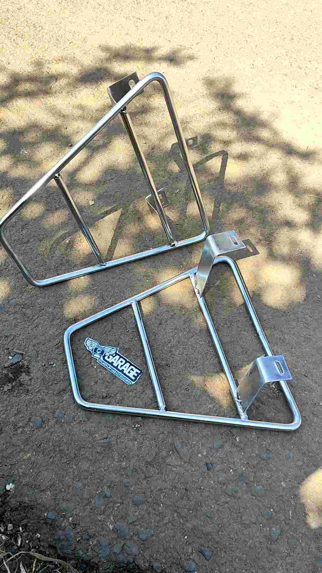 Side Bag Honda Win Termurah Set Rak Samping Win100 Behel Samping Honda Win 100 Chrome