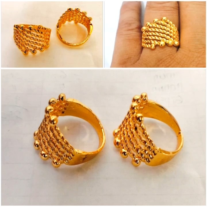 Cincin DUBAI Titanium Wanita Anti Karat Perhiasan Perempuan Elegan dan Mewah