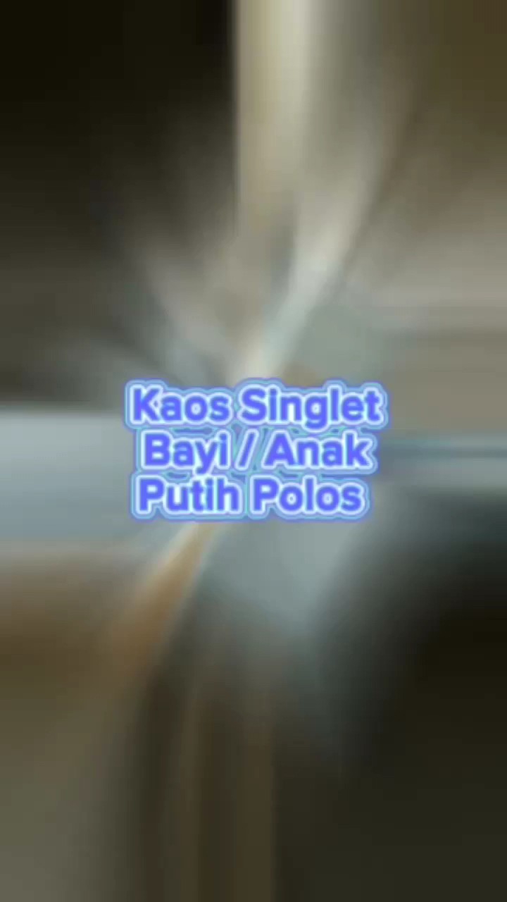 Kaus Dalam Bayi dan Anak Bordir Warna - Putih Polos