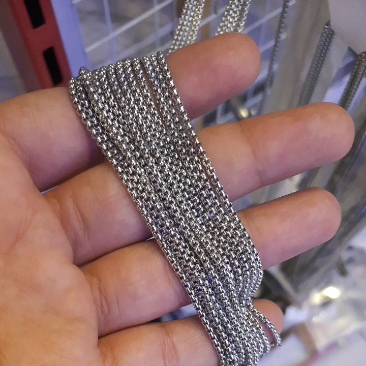 KALUNG TITANIUM LIONTIN SAYAP SILVER / KALUNG ANTI KARAT TIDAK LUNTUR TAHAN AIR / Kalung Silver Pria Trendy Rantai Wings Korea Japan Street Style - BISA COD