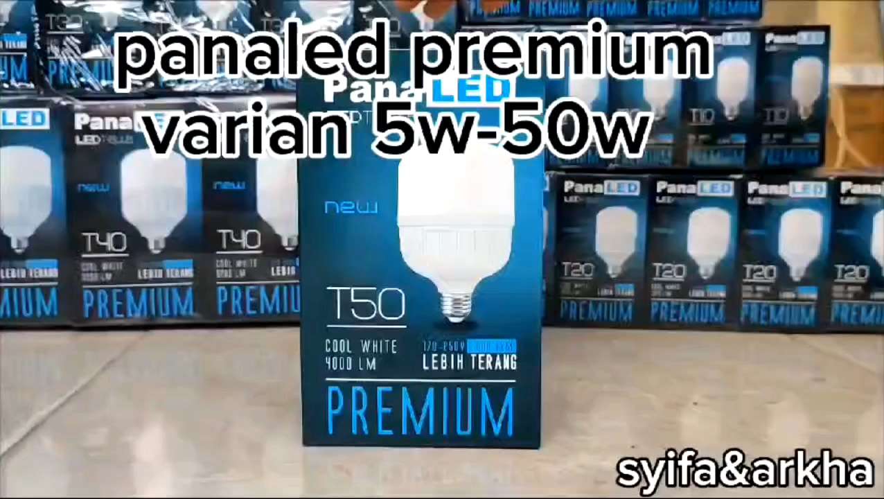 BOHLAM LED / LAMPU LED PANALED PREMIUM 10W