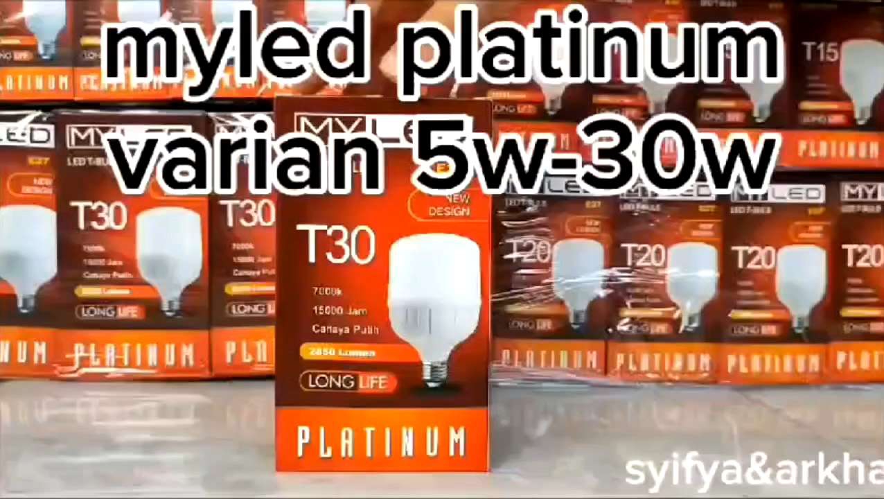 BOHLAM LED / LAMPU LED MYLED CUPSULE PAKET 10 PCS