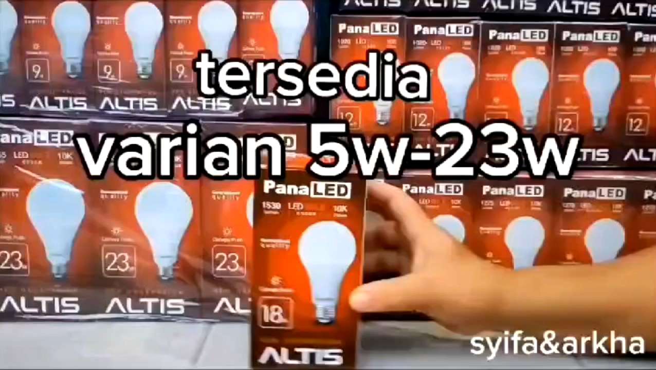 BOHLAM LED PANALED ALTIS 15W PAKET 10 PCS