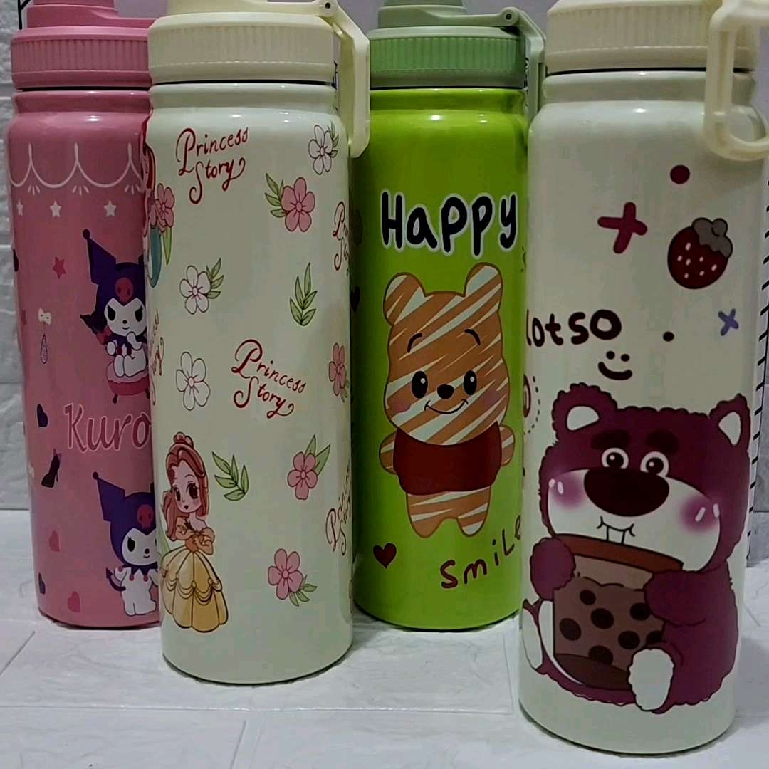 TUMBLER TERMOS SPORT BOTTLE 800 ML DENGAN SARINGAN DAN HANDLE / PORTABLE VACUUM INSULATED BOTTLE HOT & COOL STAINLESS STEEL 304 / BOTOL MINUM OLAHRAGA / COFFEE TUMBLER / TERMOS TAHAN PANAS & DINGIN