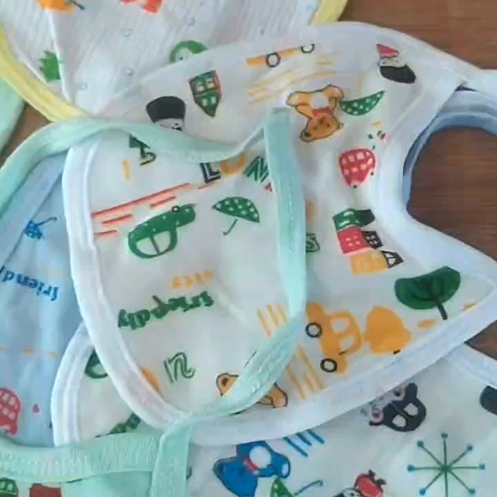 Celemek bayi 3 Pcs Slaber Kain Baby / Tatakan Makan Bayi /  Tatakan Liur / Celemek Makanan / Celemek Liur Bayi Murah