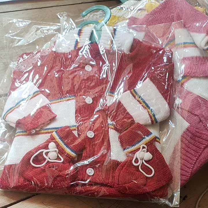 Mantel Rajut Bayi Anak 3 sampe 2 tahun