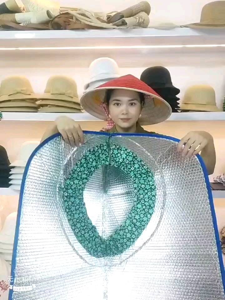 BỌC NÓN CÁCH NHIỆT CHE NẮNG LÀM MÁT TOÀN THÂN DÀNH CHO CHỊ EM ĐI LÀM NGOÀI TRỜI 🔥SẢN PHẨM KHÔNG BAO GỒM NÓN LÁ