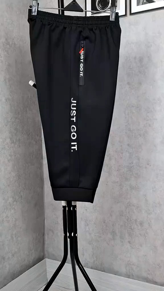 Celana running pria olahraga jogger sport misty tebal