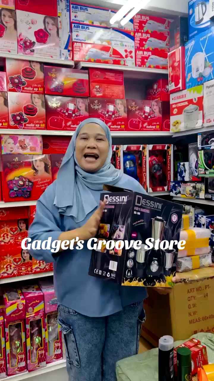 DESSINI ITALY 1.5L Stainless Steel Blender Grinder Mixer Juicer Extractor Food Processor Smoothie Ice Blander set