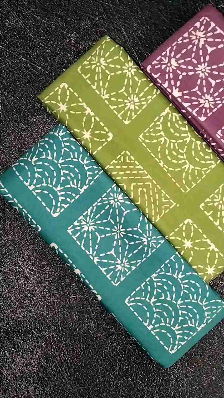 Kain Batik Cap Garutan Series - Motif Kotak Series - Batik Cap (Bukan Batik Print) - Fashion Batik Pria Wanita - Batik Kombinasi