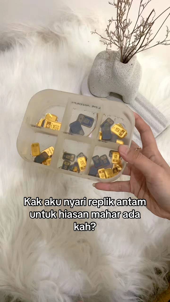 LM Antam Replika - Dummy Aksesoris Mahar 24K