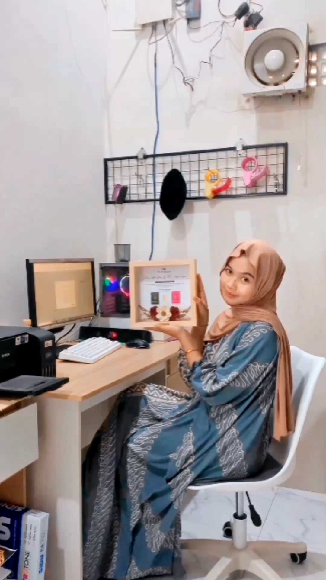 FRAME MAHAR PERNIKAHAN 3D | Hantaran Rustic