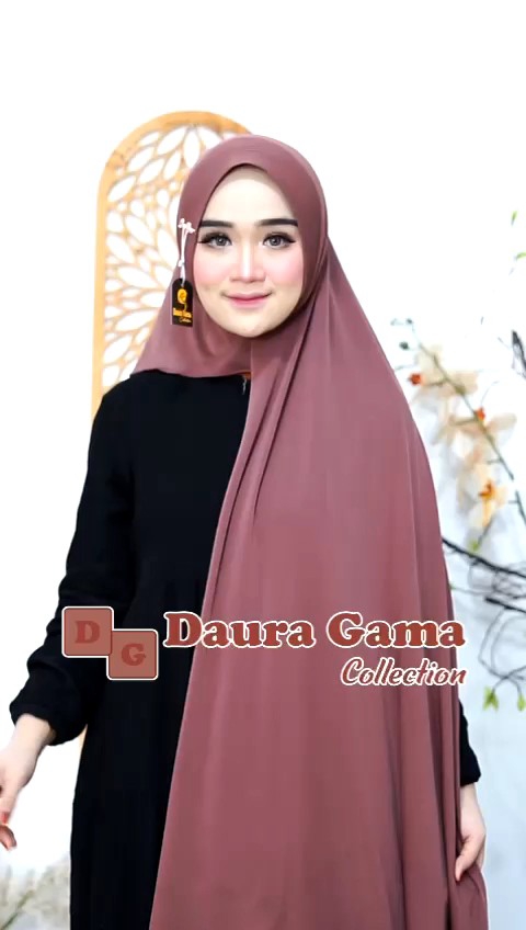 Unnaisa Daura Gama Jilbab Instan Pasmina Pet Premium