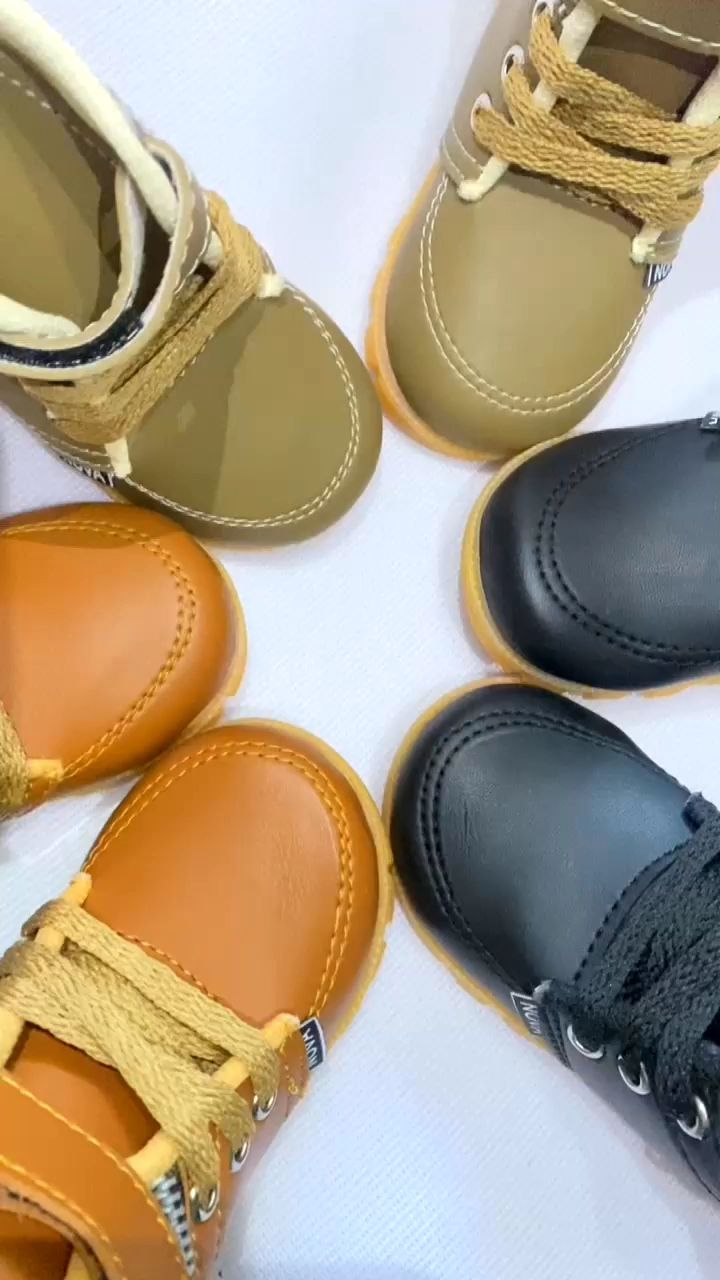 Pasang Sepatu Boot Gaya Modern Untuk Anak Laki-Laki & Perempuan