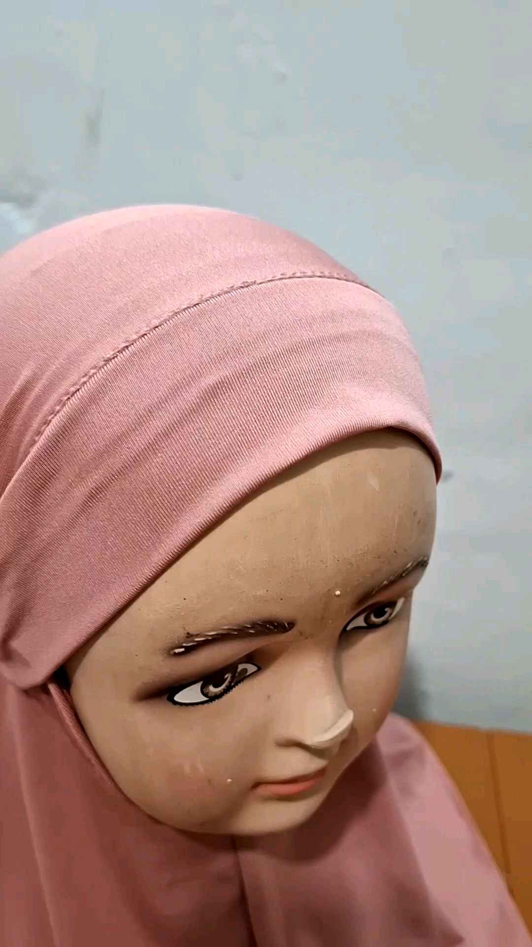 hijab instan segitiga TALI INARA ANAK spandek jersey premium