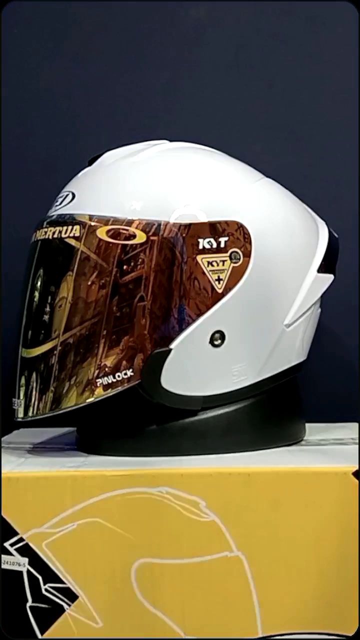 HELM NFJ NEO X ORIGINAL SNI PUTIH PAKET GANTENG KEKINIAN HELM MURAH BERKWALITAS