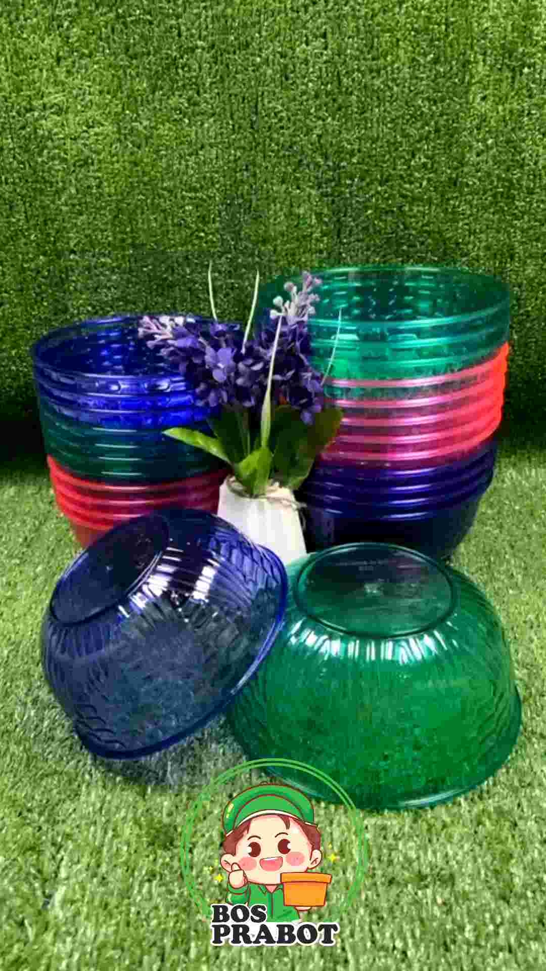 Mangkok Bening Warna Warni: Dekorasi & Penggunaan