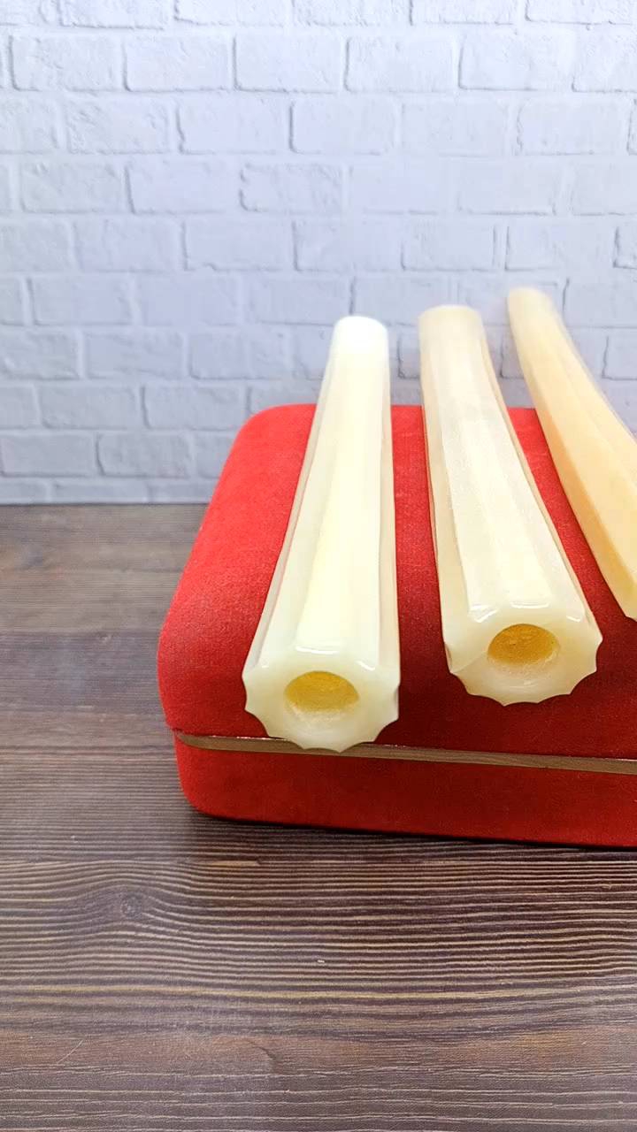 Pipa Once Cangklong Tulang Iga DY Motif Belimbing Kristal A41