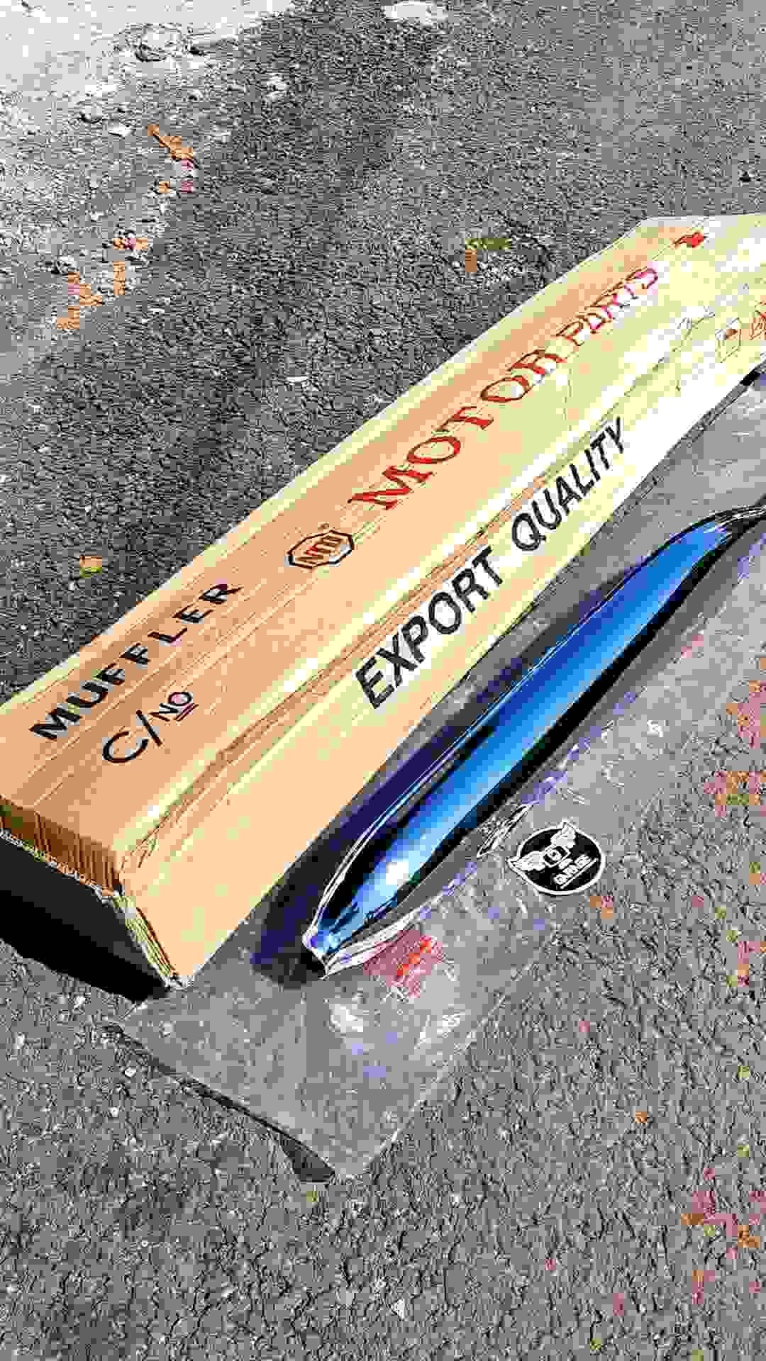 Knalpot Honda c70 kenalpot muffler c50 c 70 pispot standar PERCIS Detail Honda CROME BAGUS merk NTD
